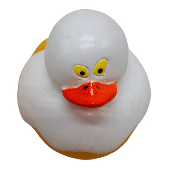 Angry Donut Ghost Rubber Duck Ducky Squirter Bath jeep cruise Ducking Party Toy - Picture 5 of 10